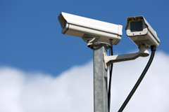 pair of cctv cameras