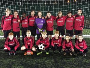 Hewes Security sponsor local football team